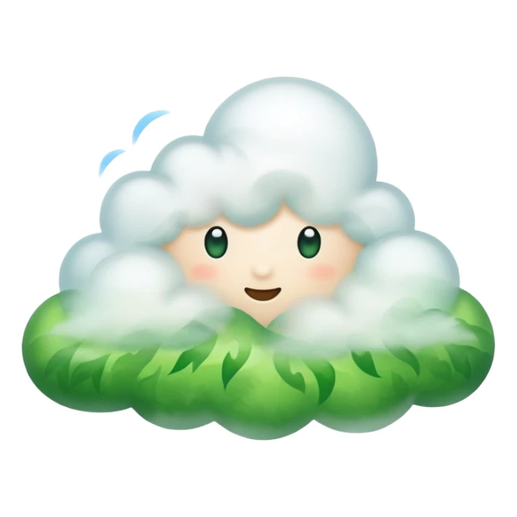 Mist cloud(wind/breath)🌱(nature/greeny sticker