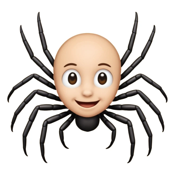 itsy bitsy spider Nursery Rhyme Character sticker