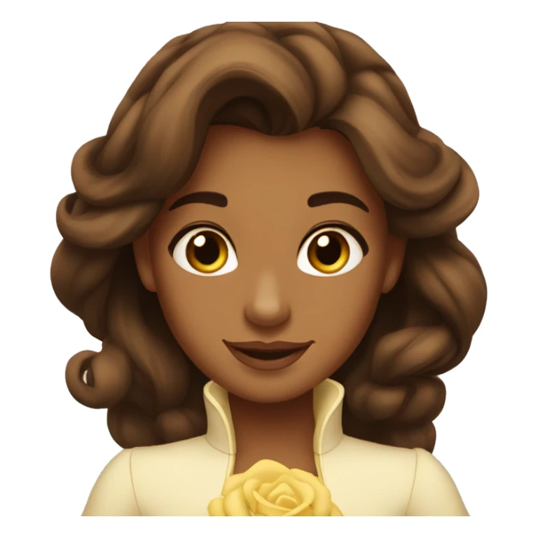beauty and the beast belle sticker