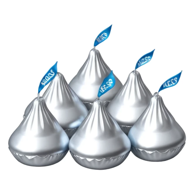 Pack of Hershey’s kisses sticker