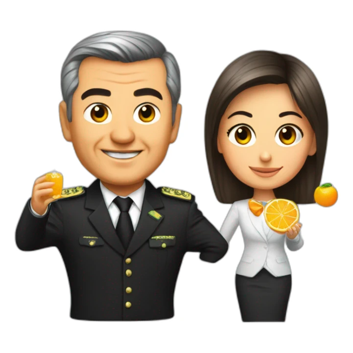 Mirziyoyev and fanta sticker