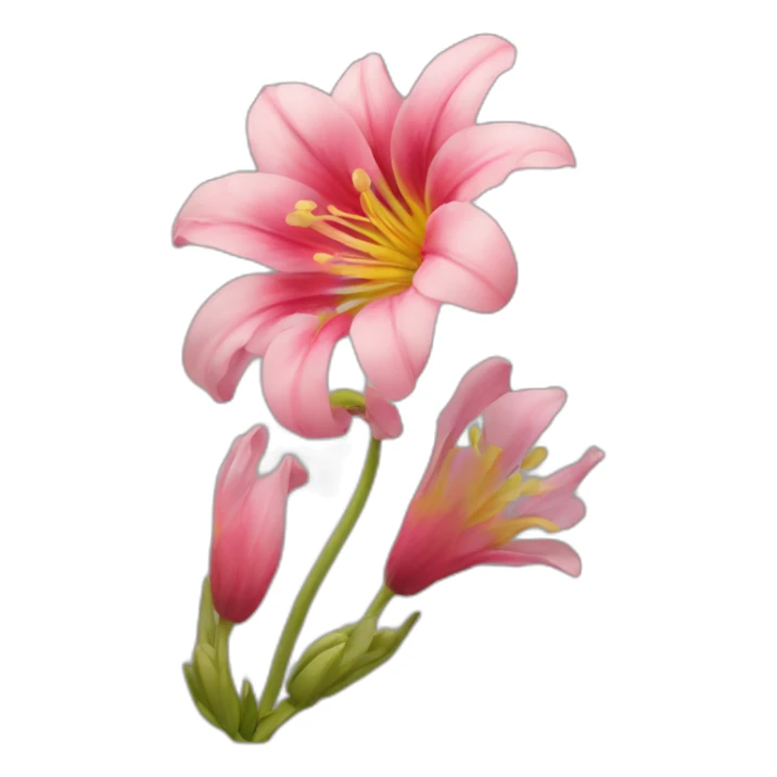 De espinas nasen flores de colores sticker