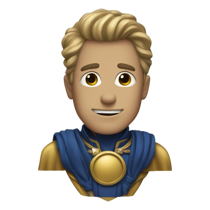 Homelander from "the boys" series sticker