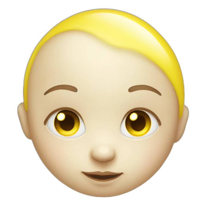 newborn-with-yellow-skin-fixing-light-bulb sticker