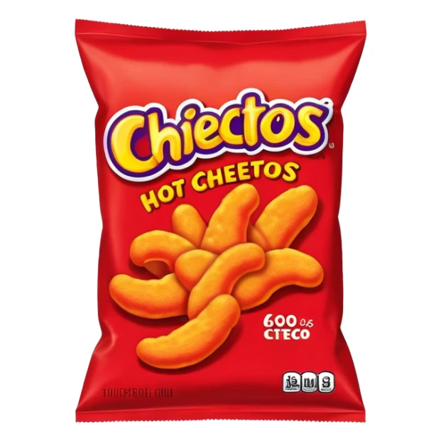 Bag of hot Cheetos  sticker