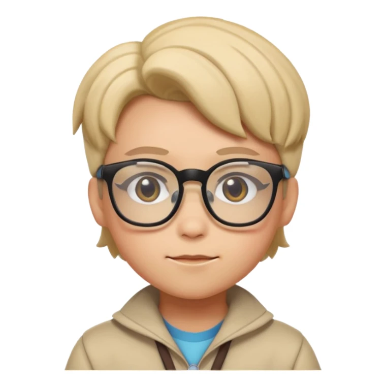 scotel real pokemon with glasses and cute sticker