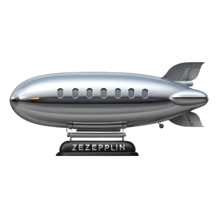 create a zeppelin on there stands the world is yours like in scarface sticker