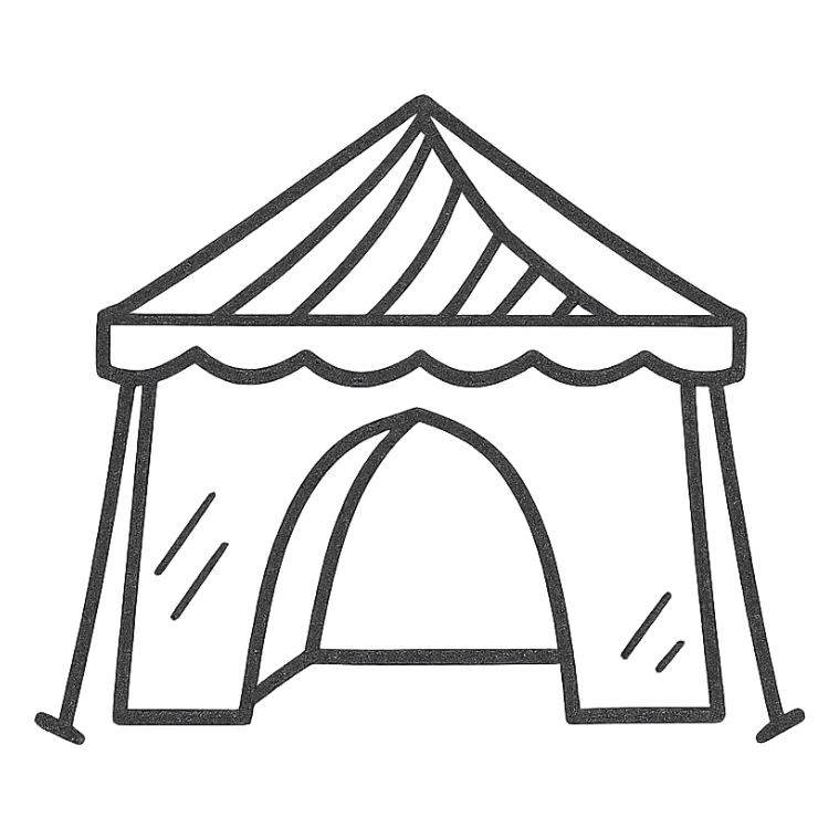 carpa playera icono dibujado a mano contorneado negro sticker