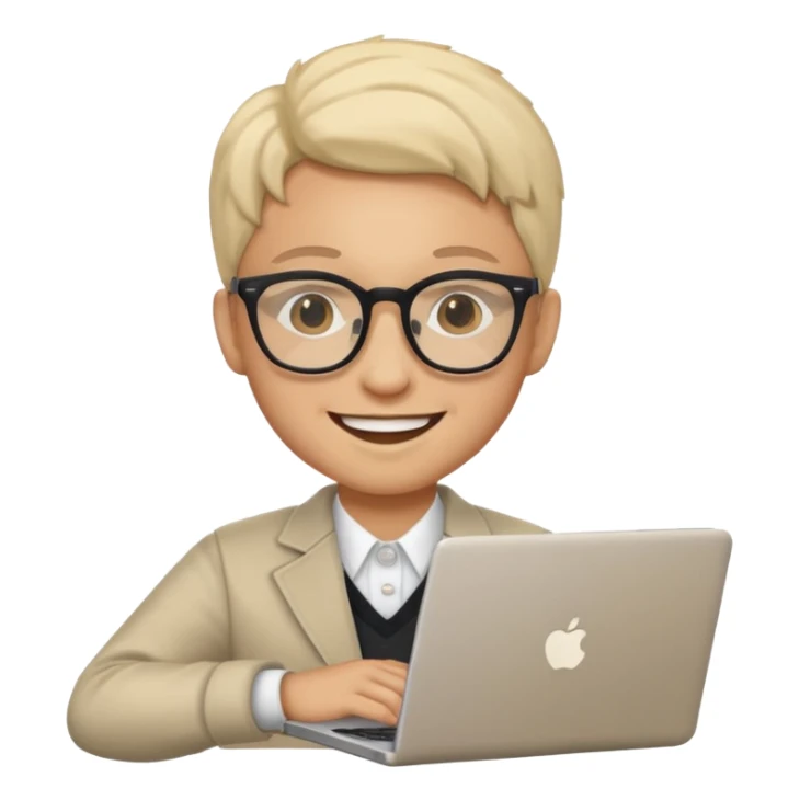 make a emoji that looks like a sowtware devloper coach sticker