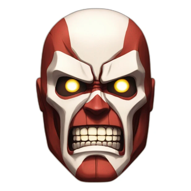 The colossal titan, Shingeki no Kyojin sticker
