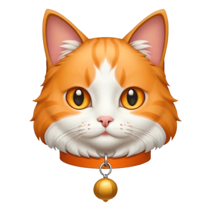 cat with bell coller that says anna sticker