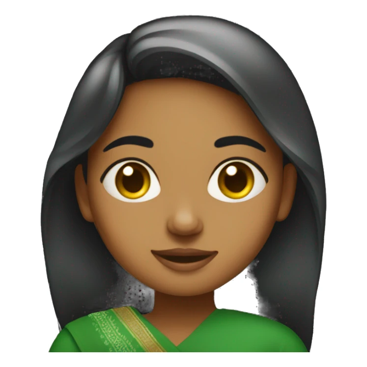 a bangladeshi girl sticker
