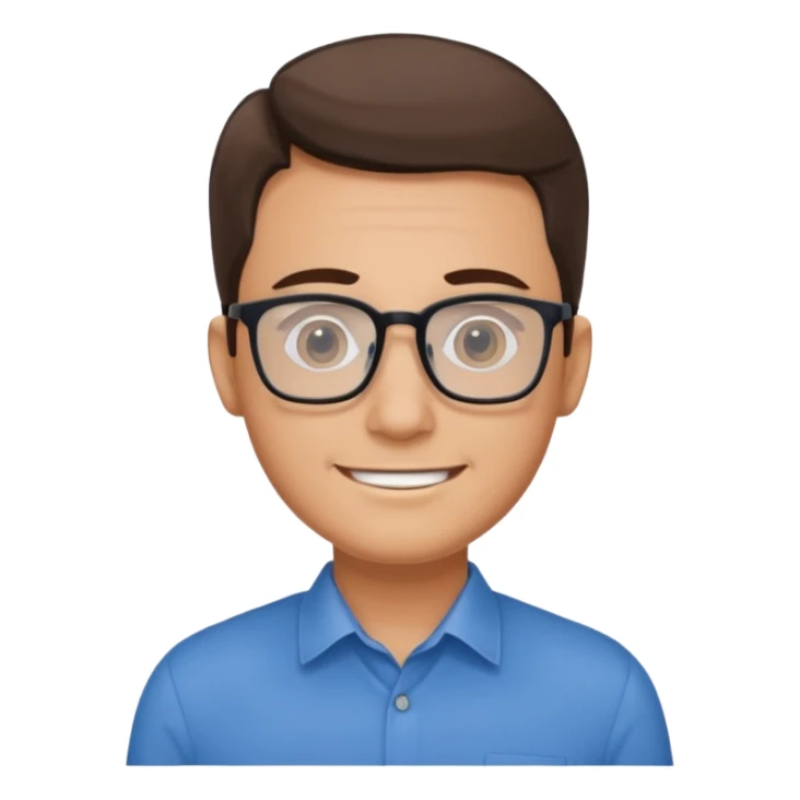 office worker man, make 2 variant, two of them are proper but have different characteristic sticker