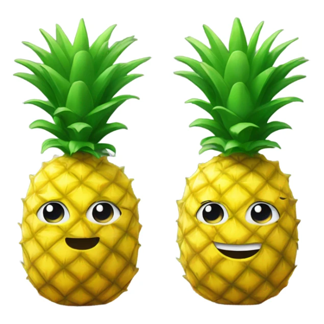 Good morning pineapple, looking very good and very nice sticker