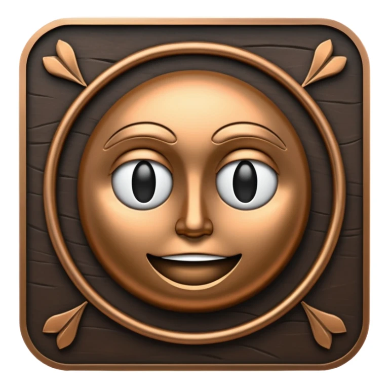 create the dark souls 1 darksign without colors, just the relief sticker