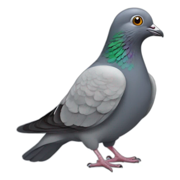 pigeon qui fume sticker