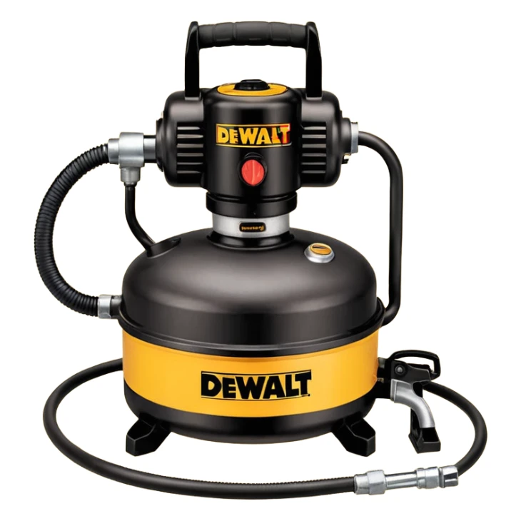 DEWALT DWFP55126 Heavy-Duty Pancake Compressor, Gas, 5 Gal. emoji style  sticker