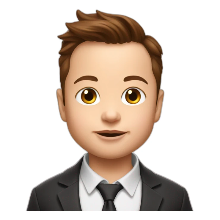 elon musk baby sticker