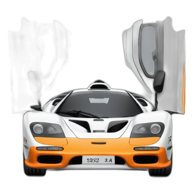 McLaren f1 car sticker