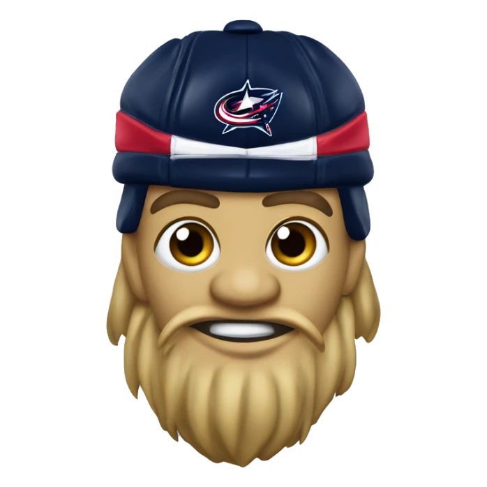 Columbus blue jackets hockey stinger mascot sticker