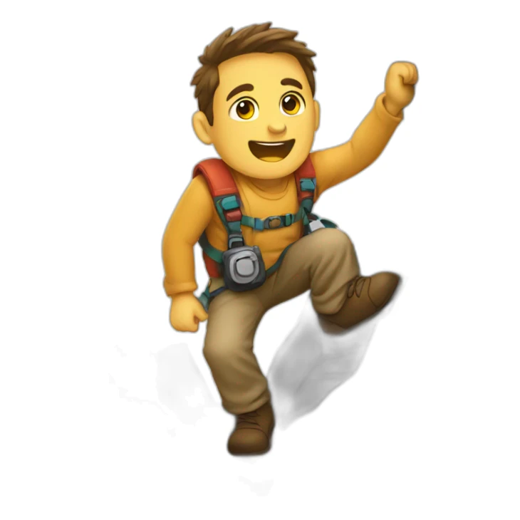 crypto climber sticker