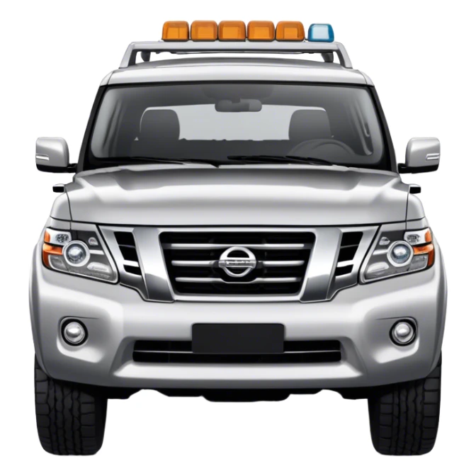 Nissan Patrol - Nissan (Model Year: 2022) (Iconic colour: Silver) sticker