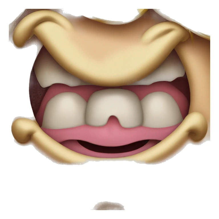 Donald trump biting his lip sticker