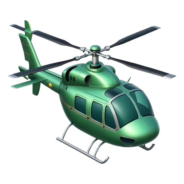 anatomically correct helicopter, green sticker