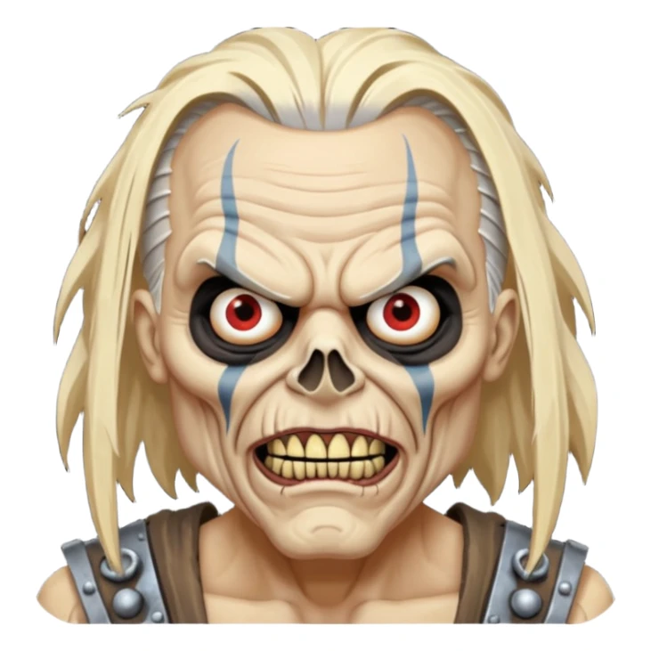 mad max fury road bad guy Immortan Joe face sticker