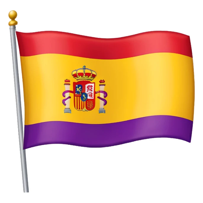 Bandera de la segunda república española  sticker
