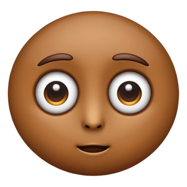 Todos os emojis completos tudo marrom sticker