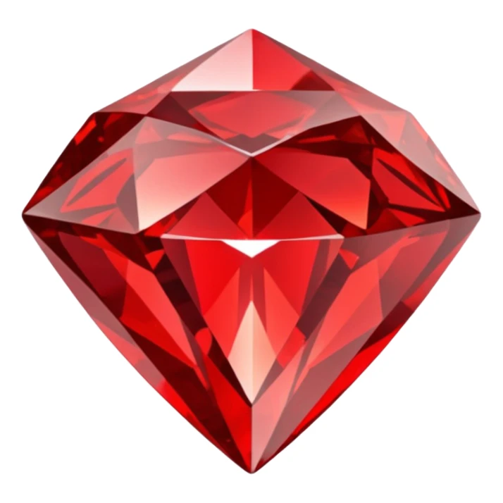 Red Diamond Crystal with "RED" written in the center sticker