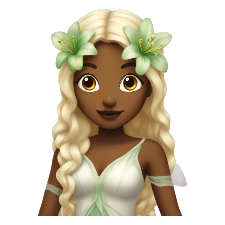 lilies fairy  sticker