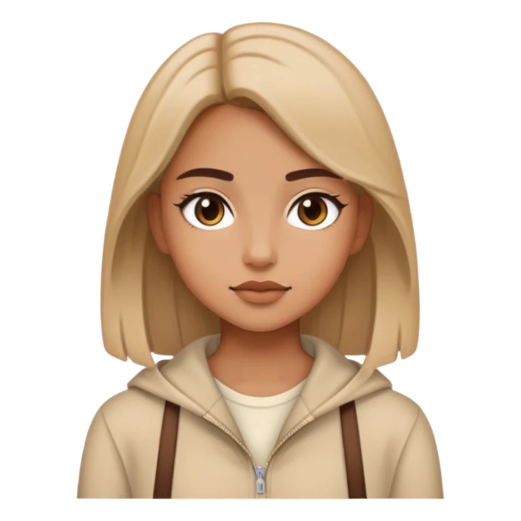 Una chica con un outfit aeshtetic sticker