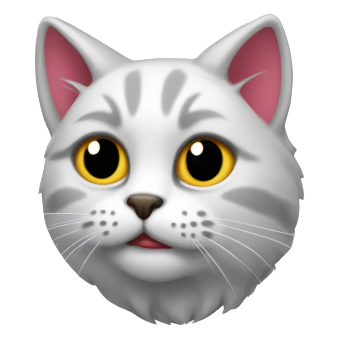Gato disfrazado de fresa sticker