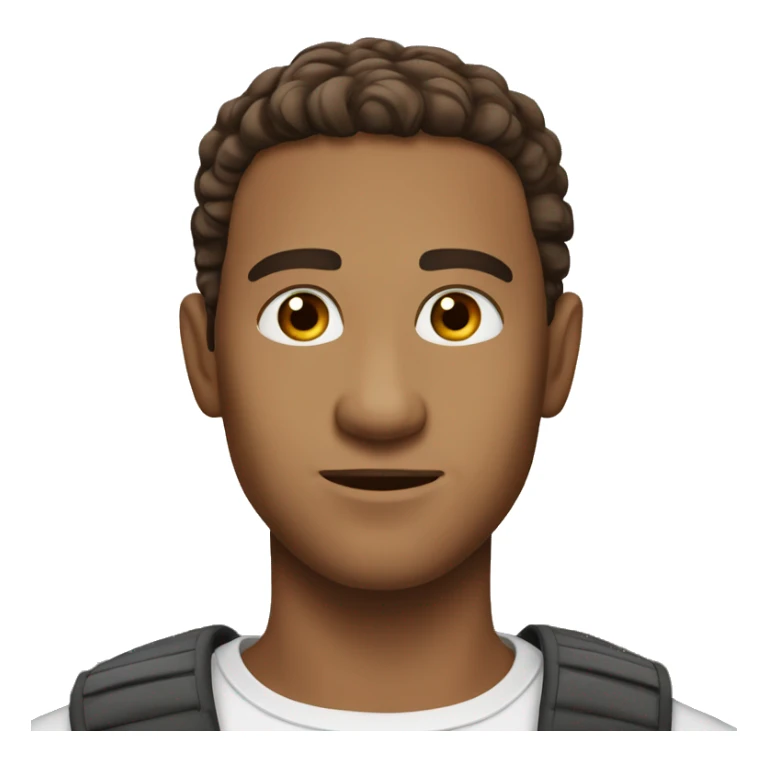 brown hairman-browneyes-light skin-european-handsome-sideparted sticker