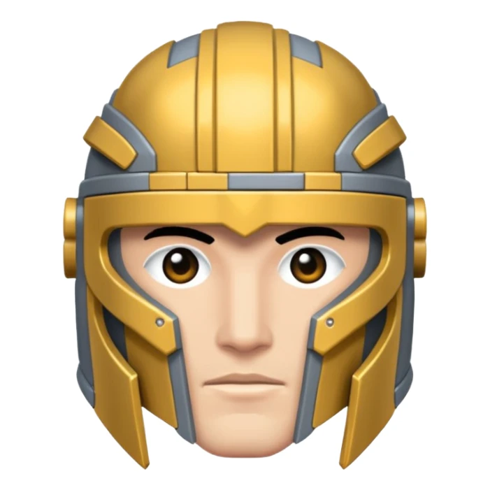 head armor Emoji fantasy pixel art style sticker