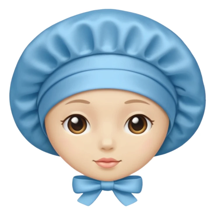  Satin sleep Bonnet emoji  sticker
