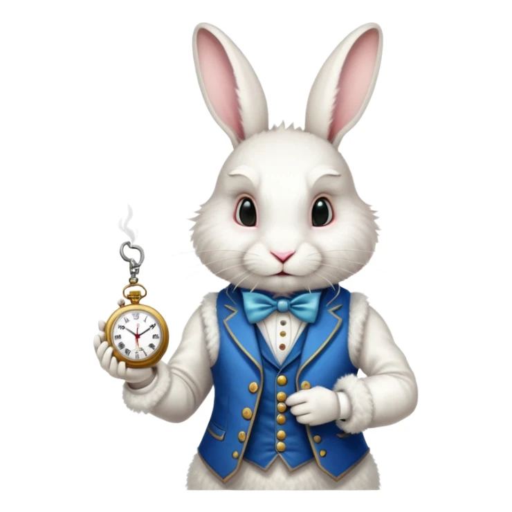 White Rabbit from Alice in Wonderland sticker