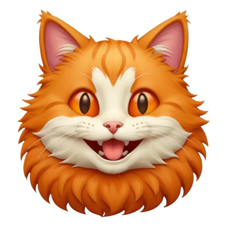 Hazme un gato riéndose sticker