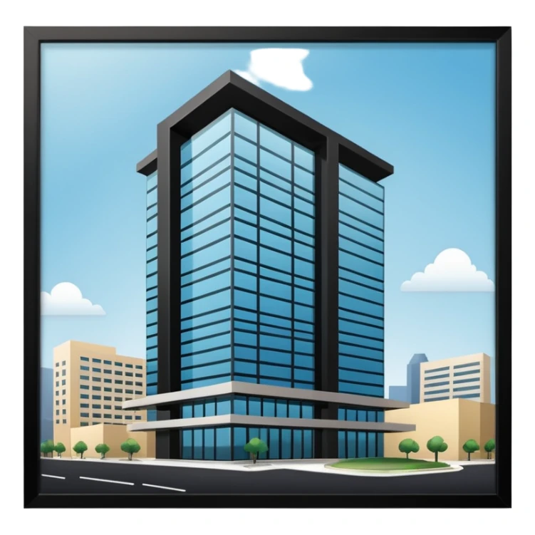 luxury building in san antonio sticker