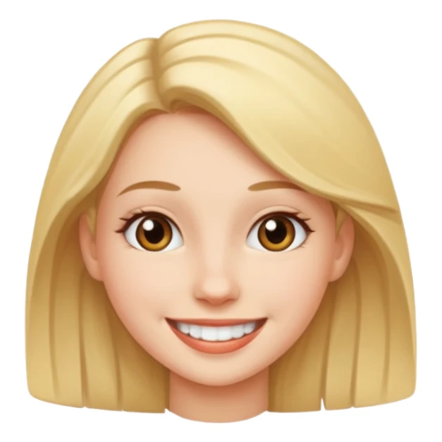 portrait of a young woman sticker