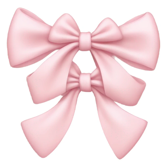 little light pink bows smiley with heart blush sticker