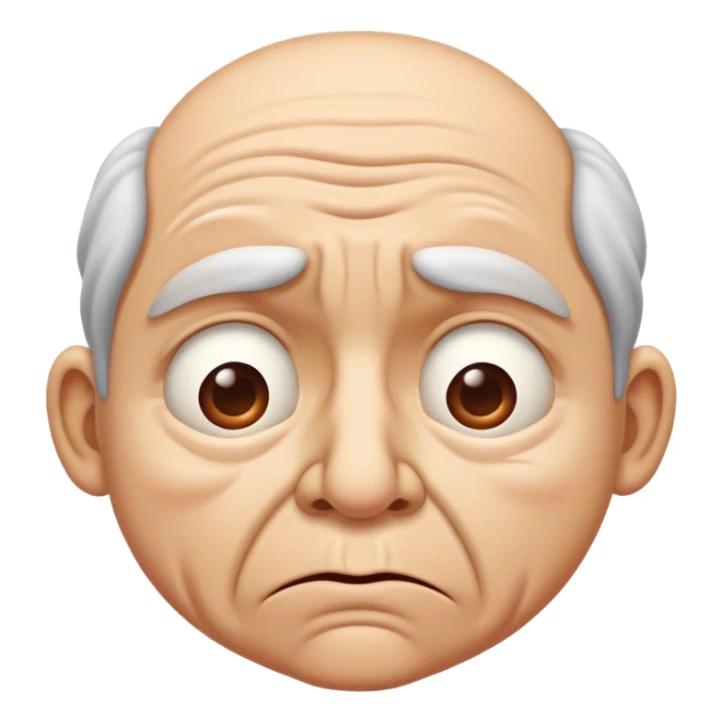 The “I Smelled Something Bad” Face – Wrinkled nose, squinted eyes, lips pursed in disgust. sticker