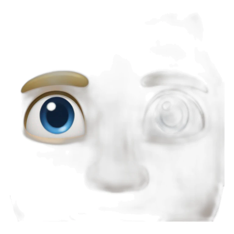 Detailed face and neck  of Daniel Craig as James Bond sticker