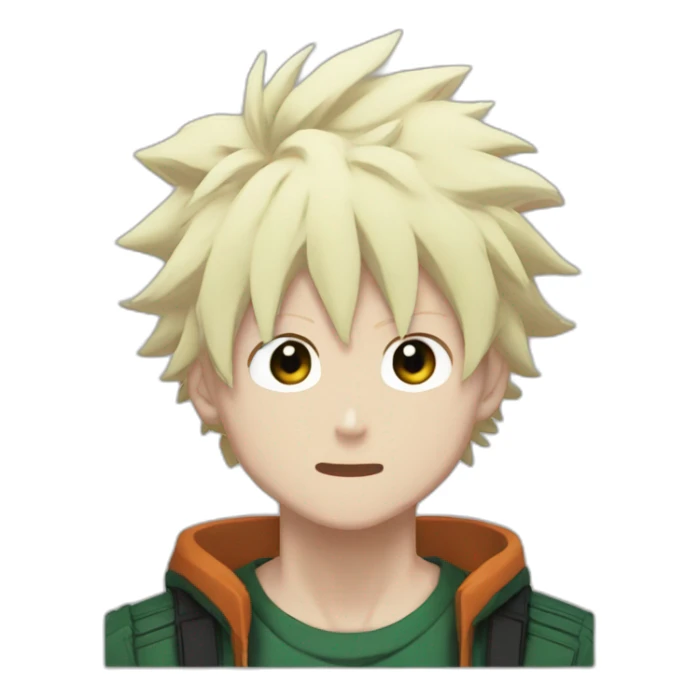 Bakugo my hero academia neutral sticker