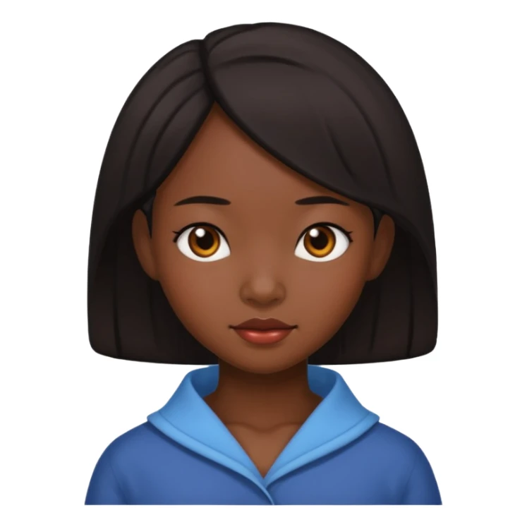 Chinese black girl sticker
