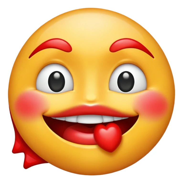 Kiss emoji agree sticker