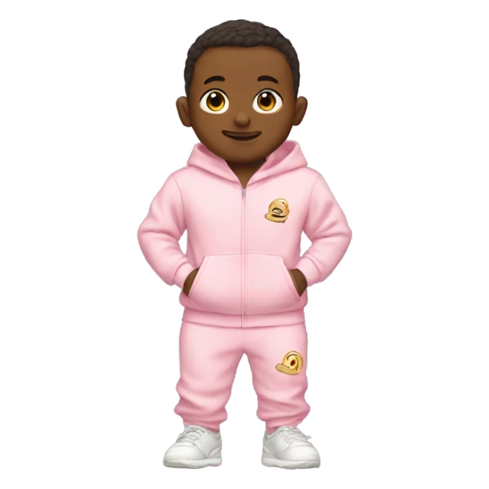 Baby pink tracksuit sticker
