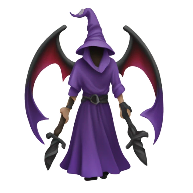 A favicon for a site about witchcraft and the occul sticker